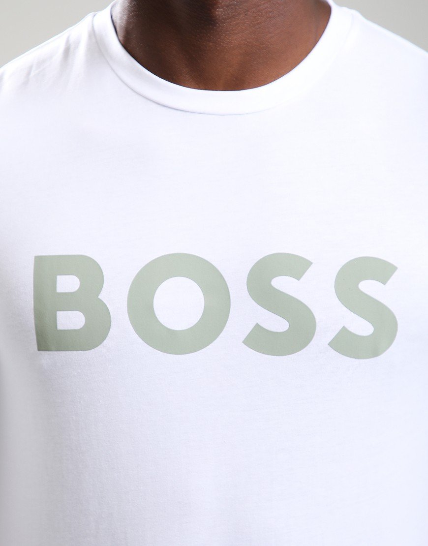 BOSS Thinking 1 T-Shirt White/Green