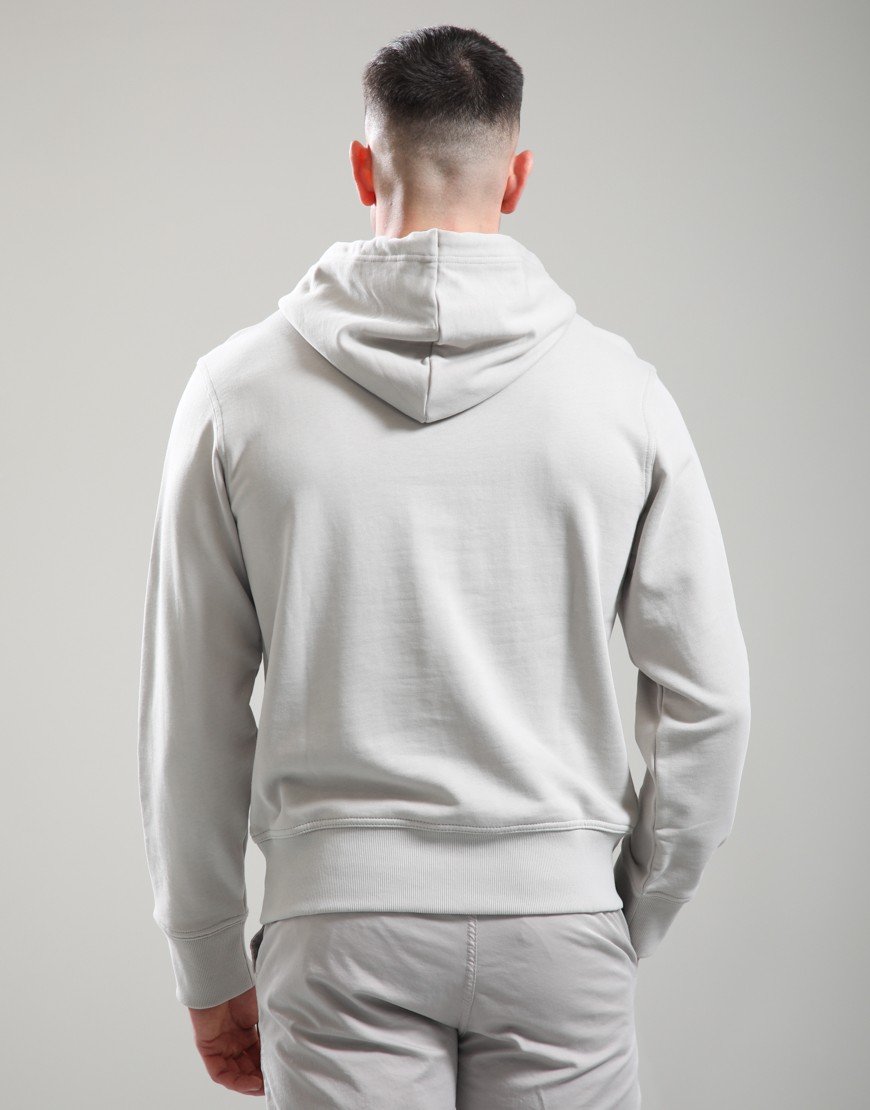 BOSS Webasic Hoodie Open Grey