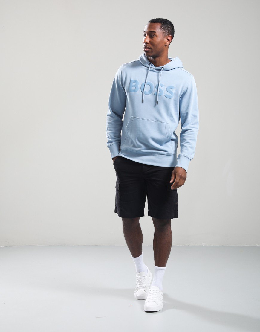 BOSS Webasic Hoodie Light Pastel Blue
