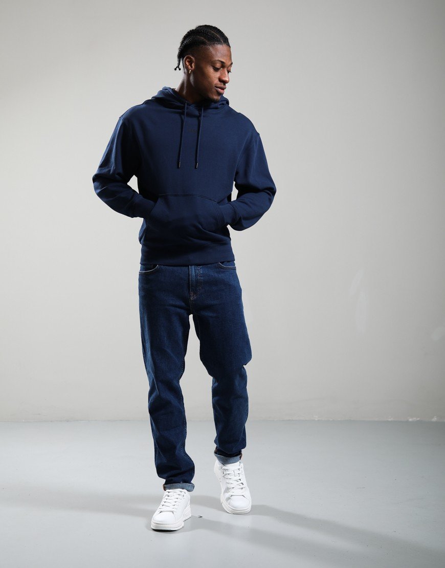 BOSS WeSmall Hoodie Open Blue