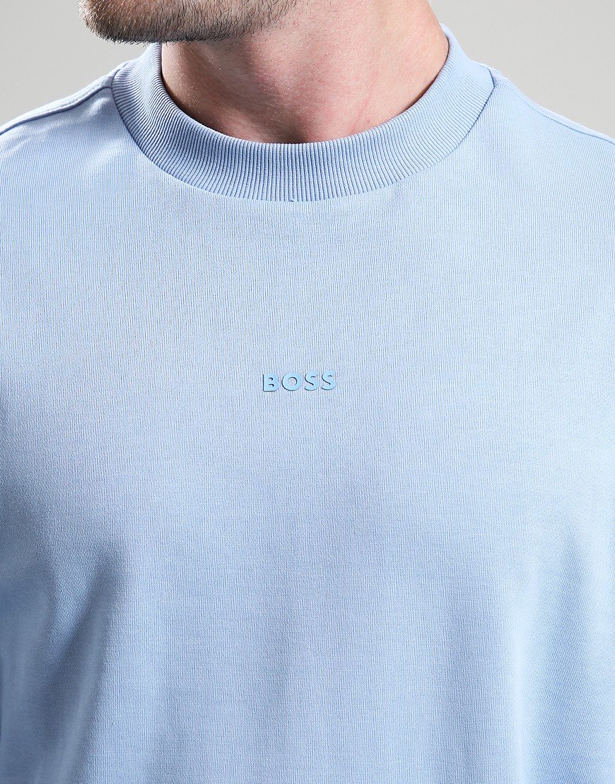 BOSS WeSmall Crew Sweat Open Blue 470 BOSS WeSmall Crew Sweat Open Blue 470