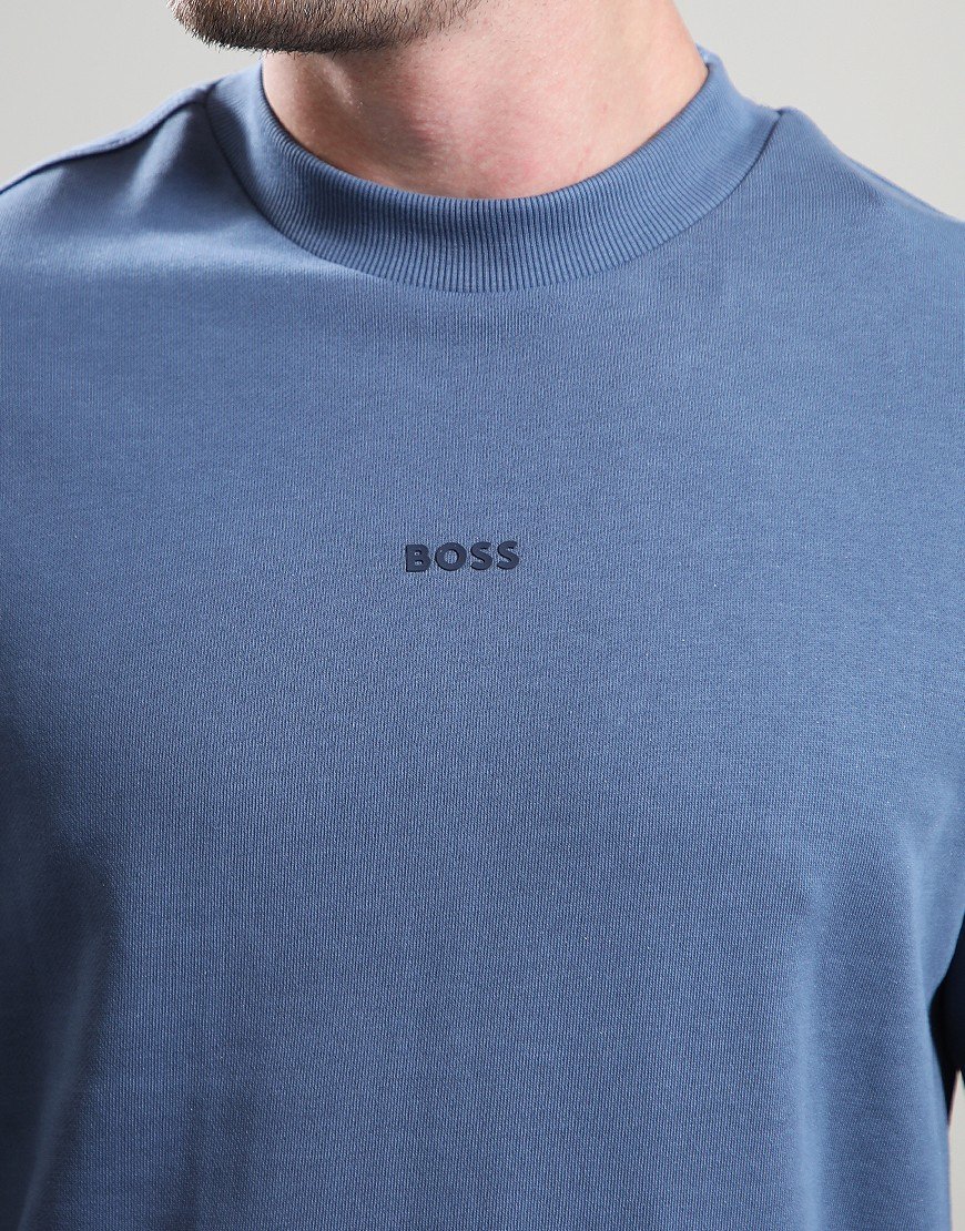 BOSS WeSmall Crew Sweat Open Blue BOSS WeSmall Crew Sweat Open Blue
