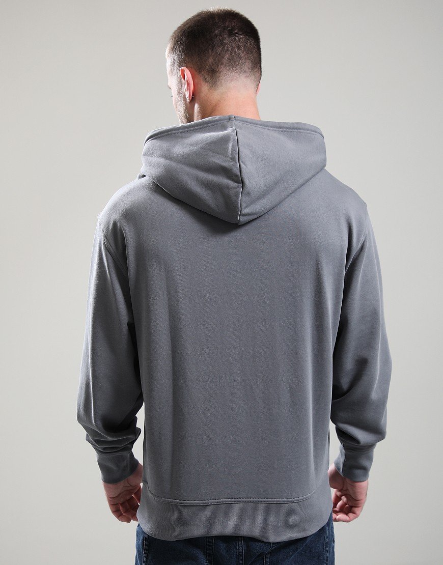 BOSS WeSmall Hoodie Open Grey BOSS WeSmall Hoodie Open Grey