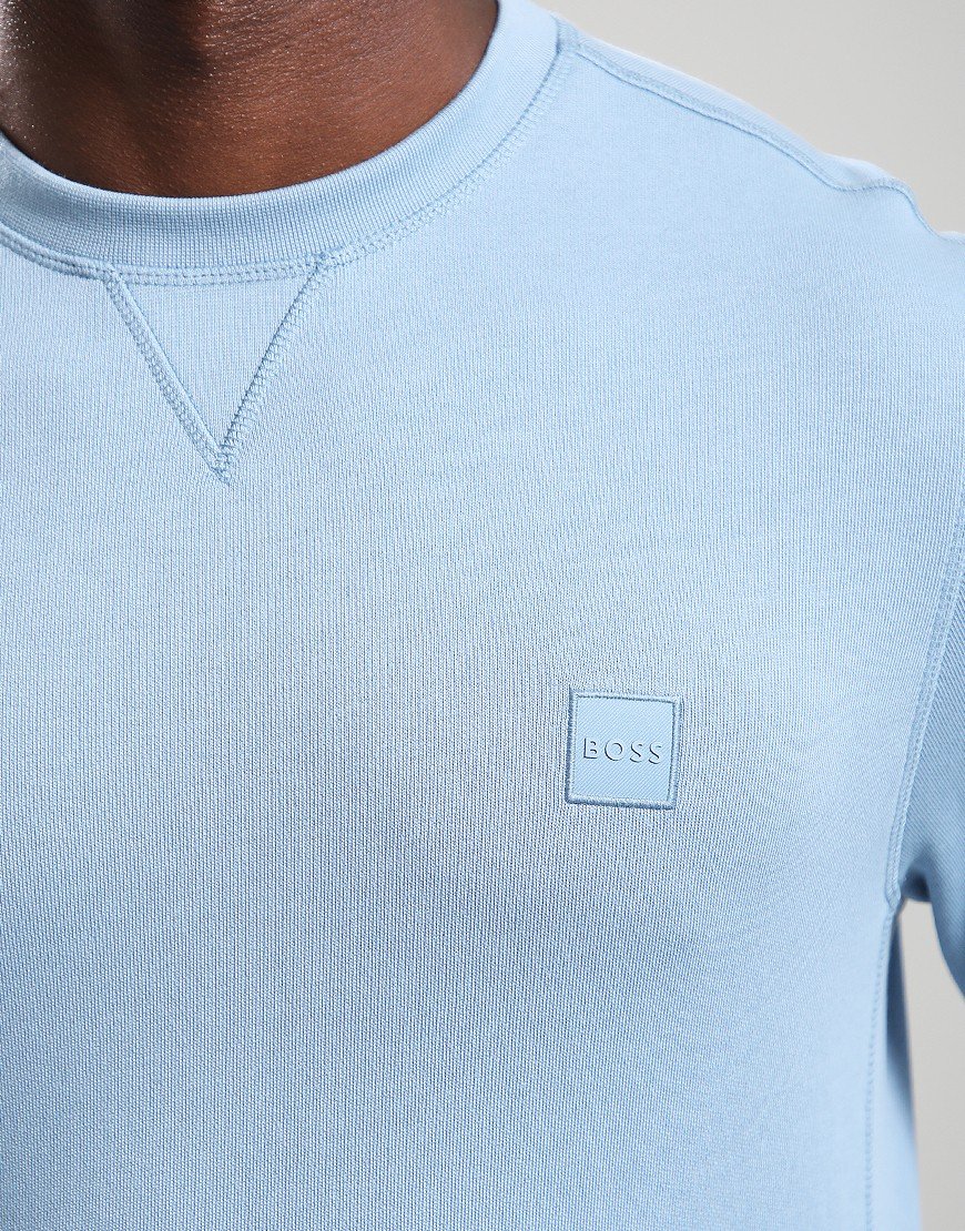 BOSS Westart Crew Sweat Light Pastel Blue
