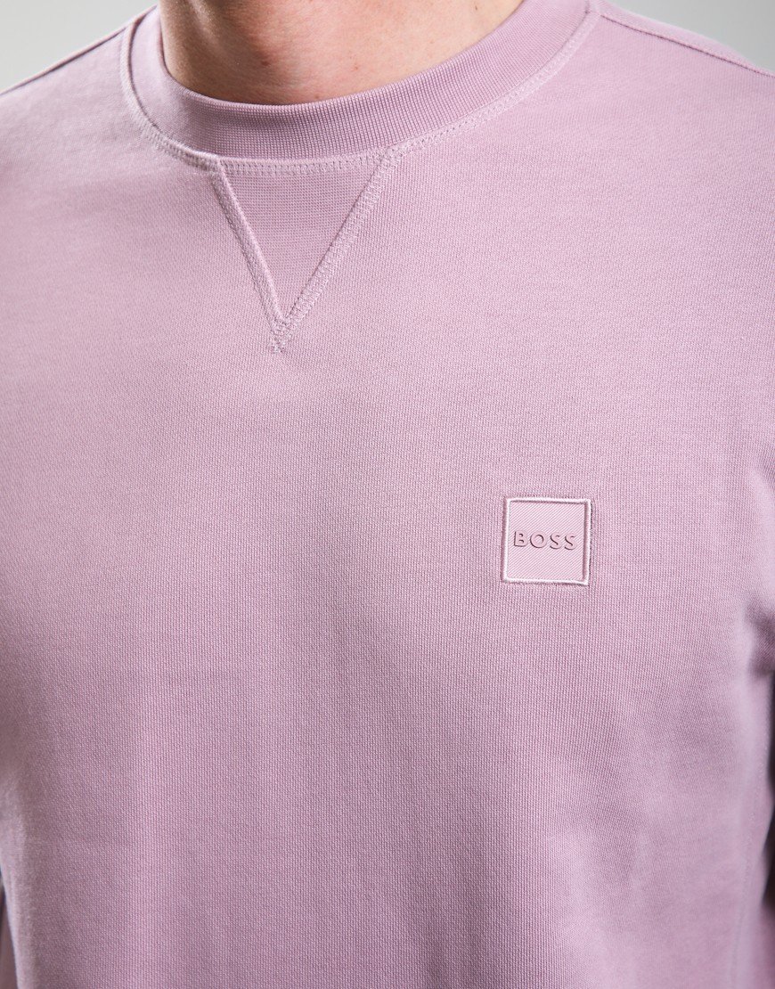 BOSS Westart Crew Sweat Light Pastel Purple