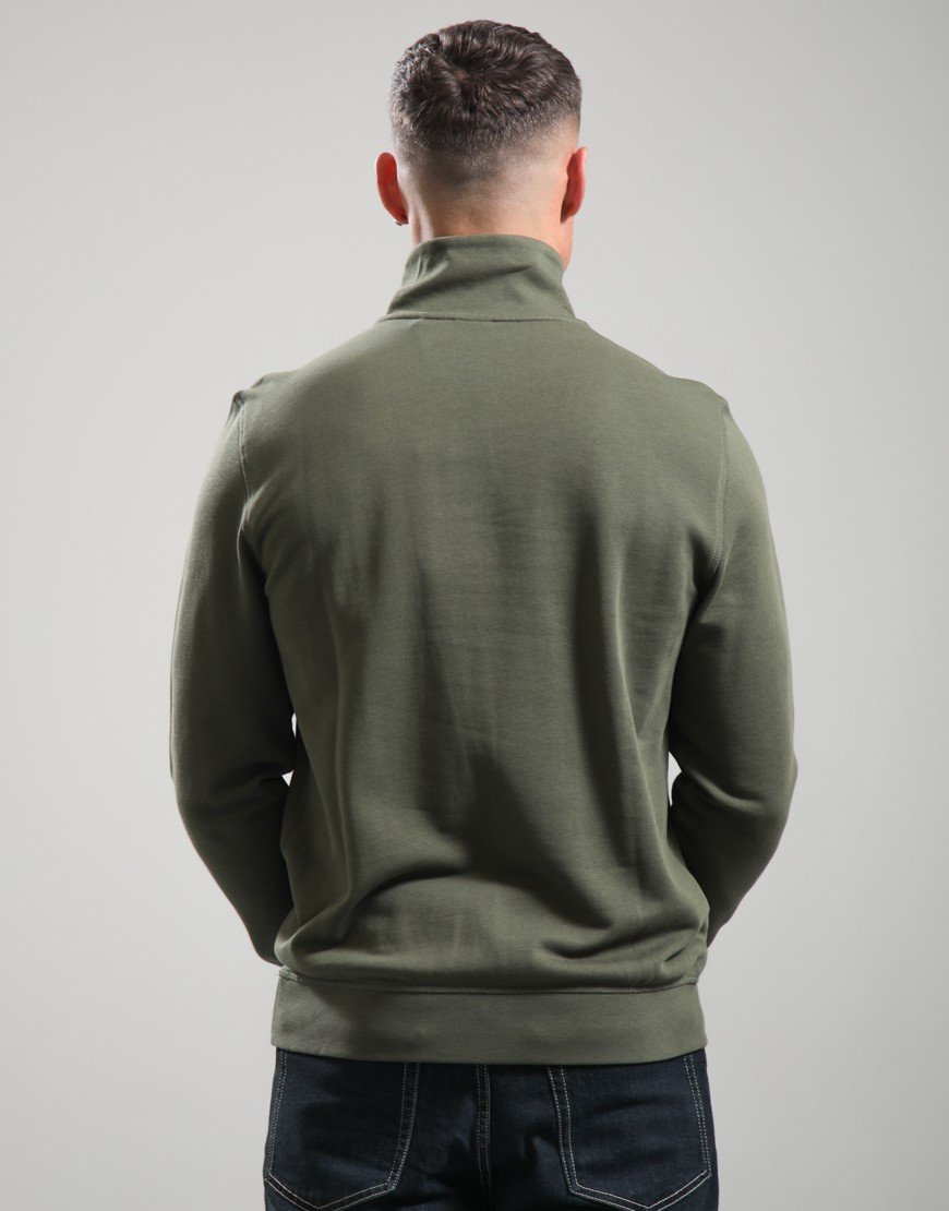 BOSS Zetrust Half Zip Sweat Bright Green