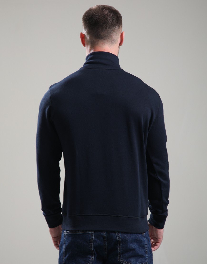 BOSS Zetrust Half Zip Sweat Dark Blue