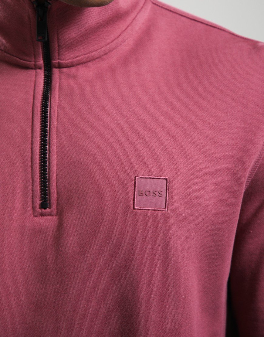 BOSS Zetrust Half Zip Sweat Medium Red 618