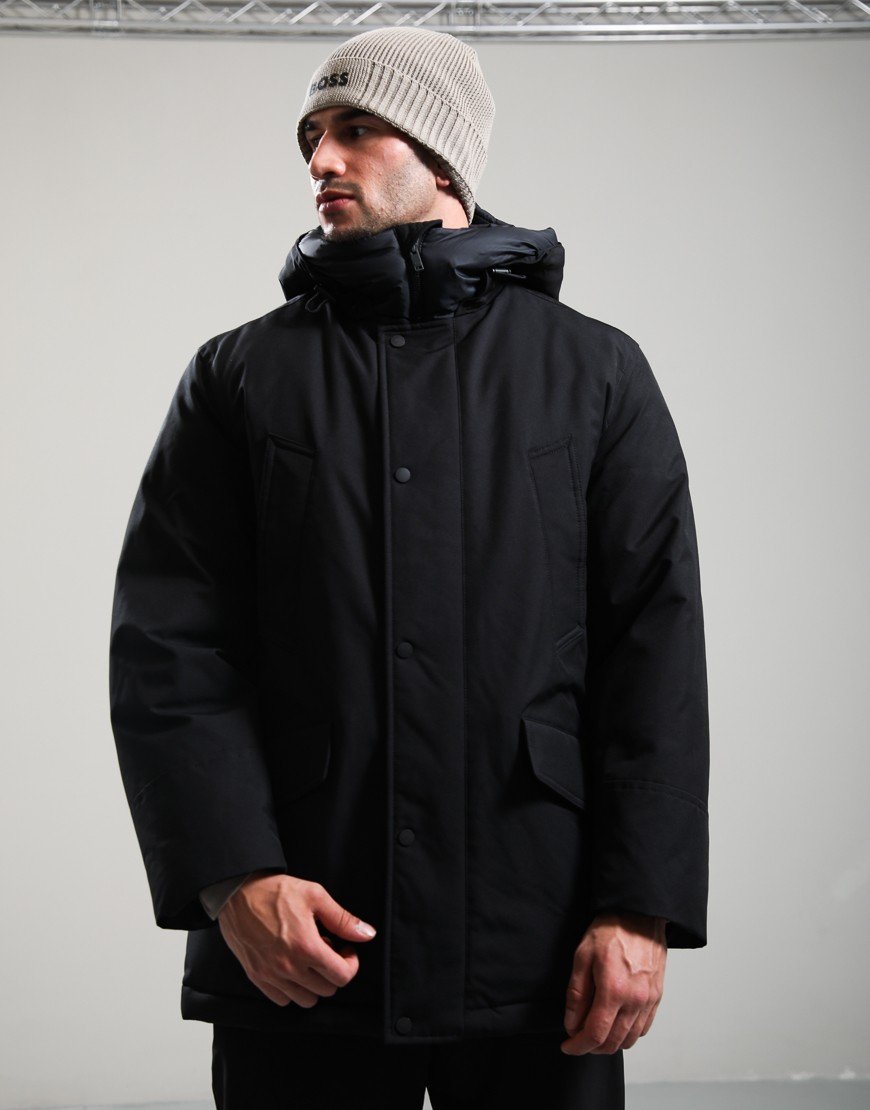 BOSS Osiass Parka Black