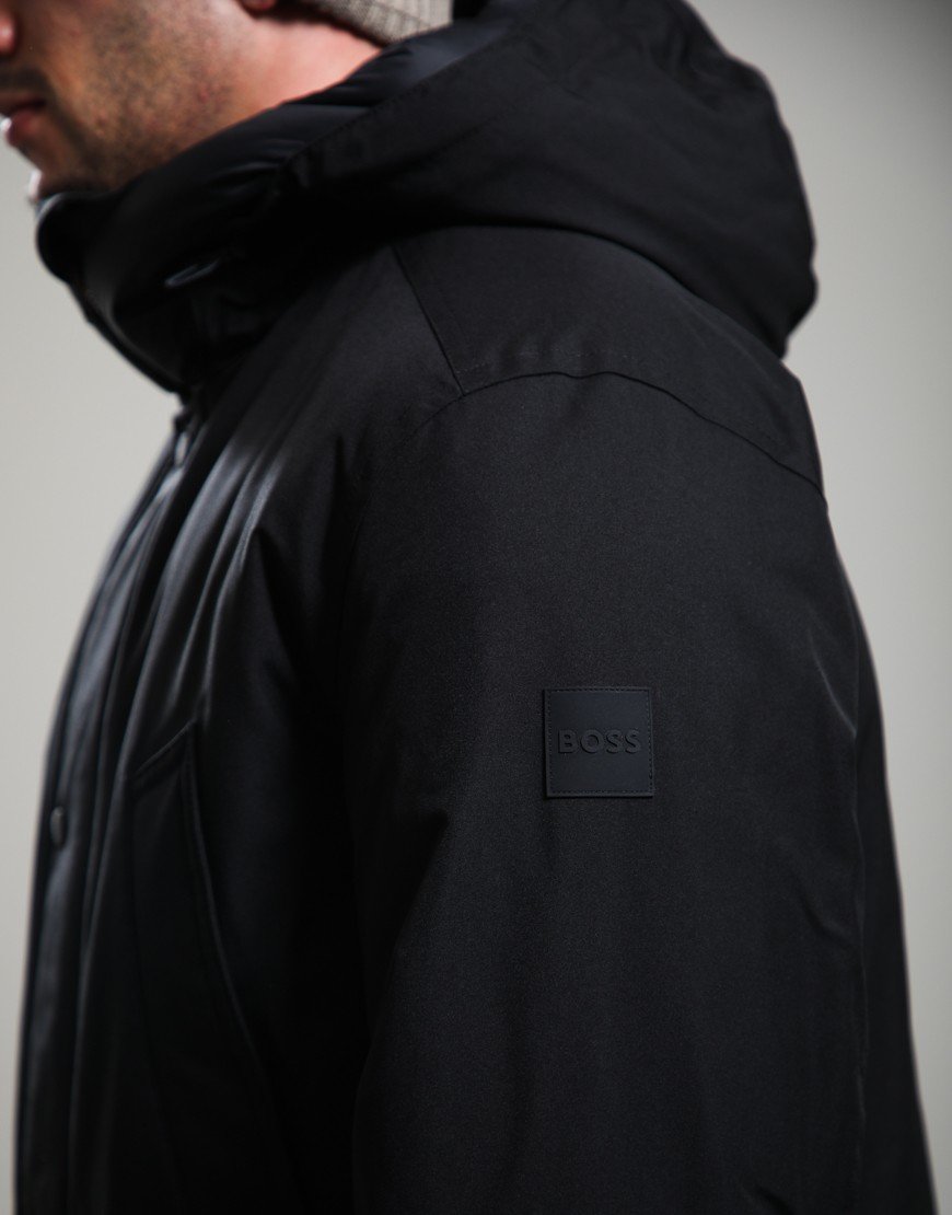 BOSS Osiass Parka Black