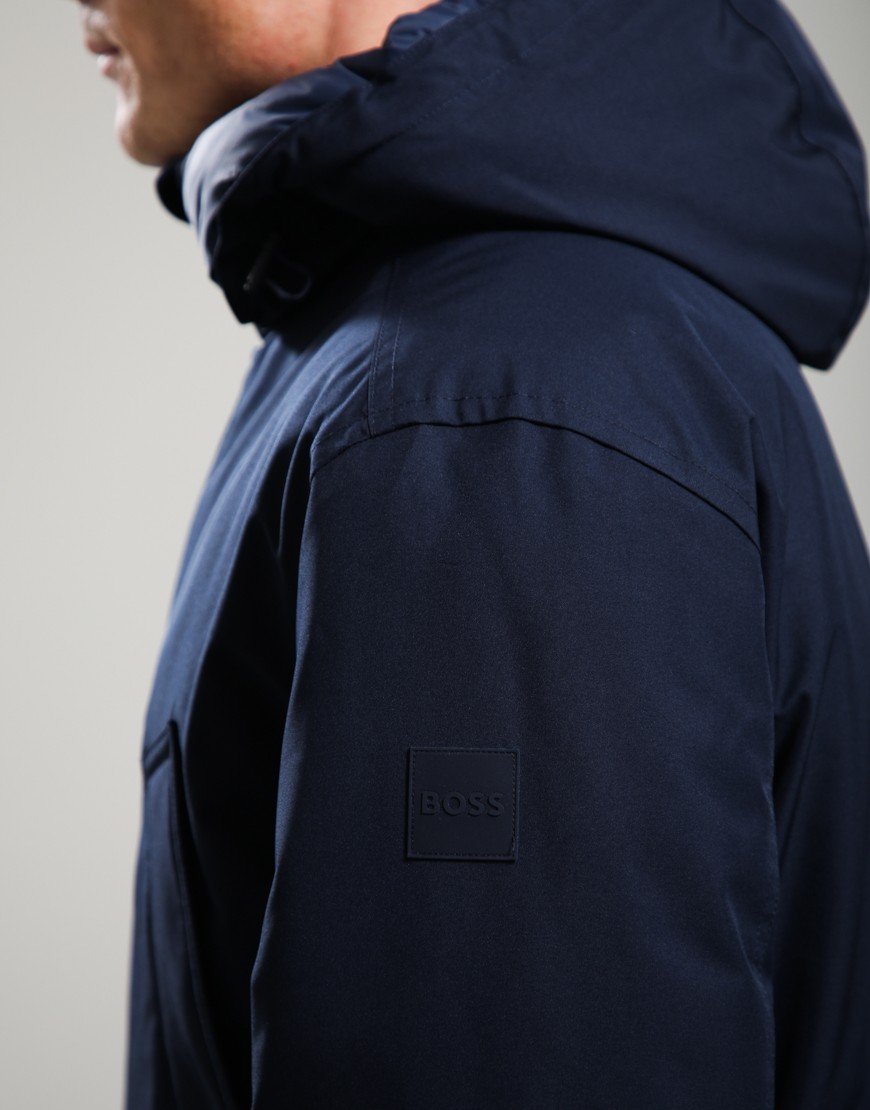 BOSS Osiass Parka Dark Blue