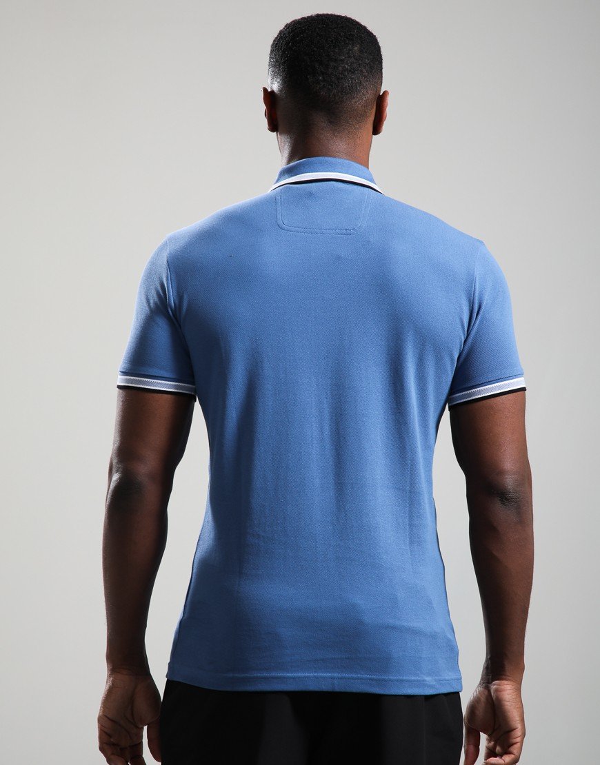 BOSS Paddy Polo Shirt Medium Blue