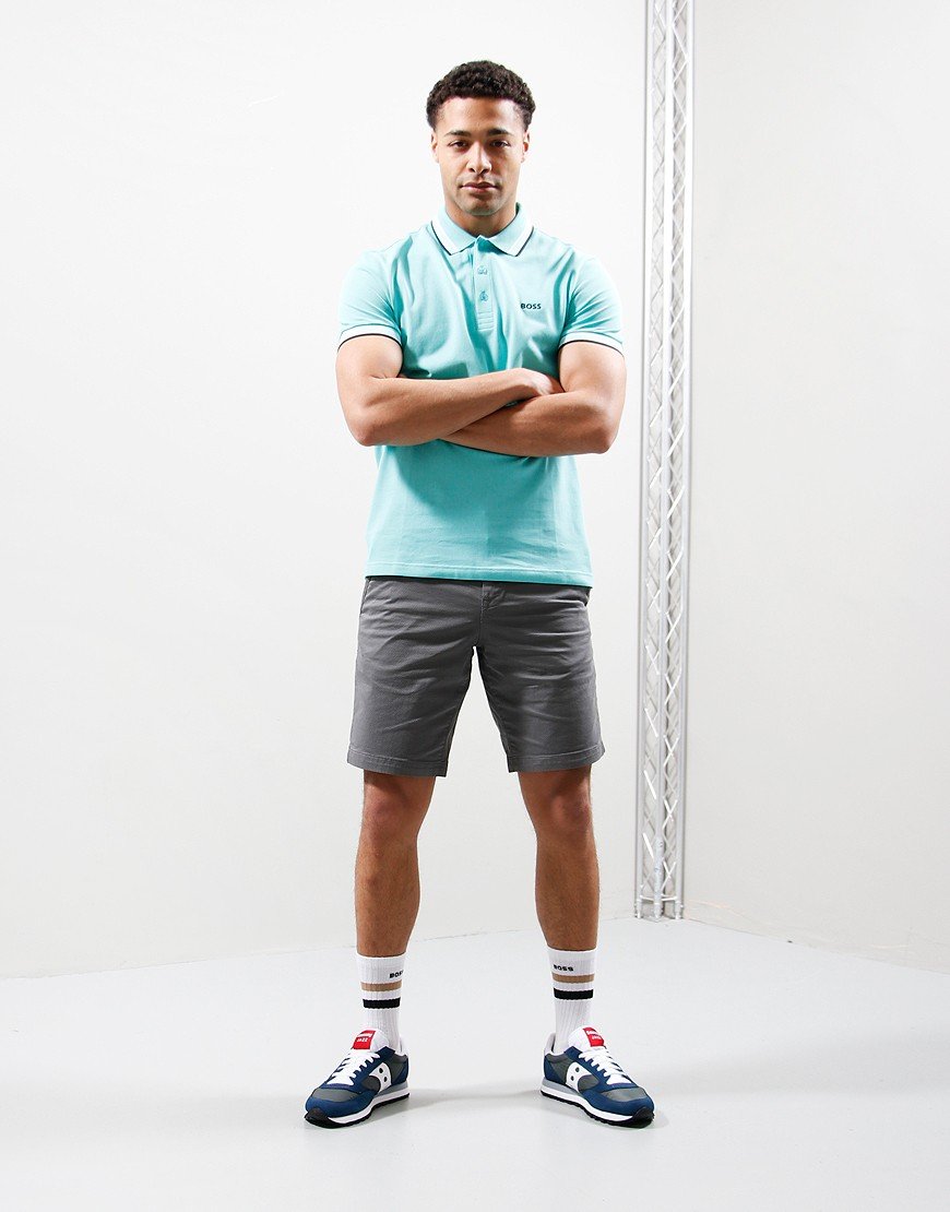 BOSS Paddy Polo Shirt Open Green 340