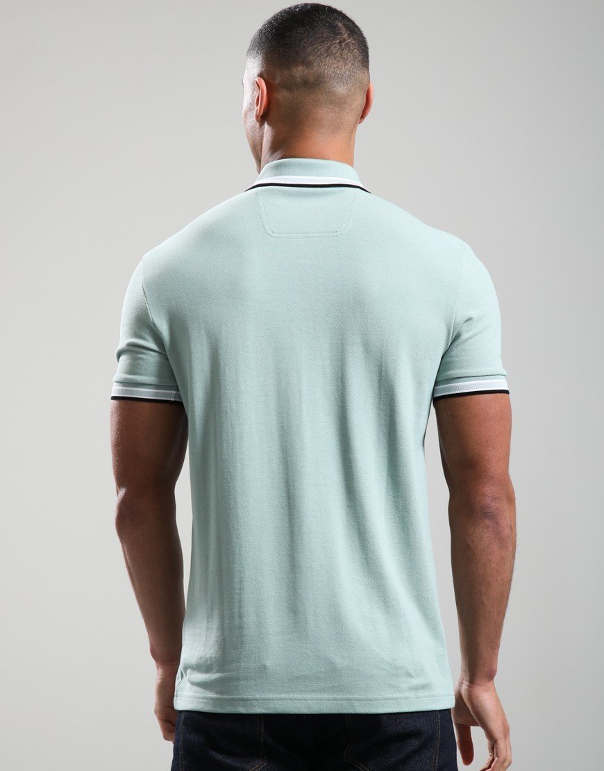 BOSS Paddy Polo Shirt Open Green