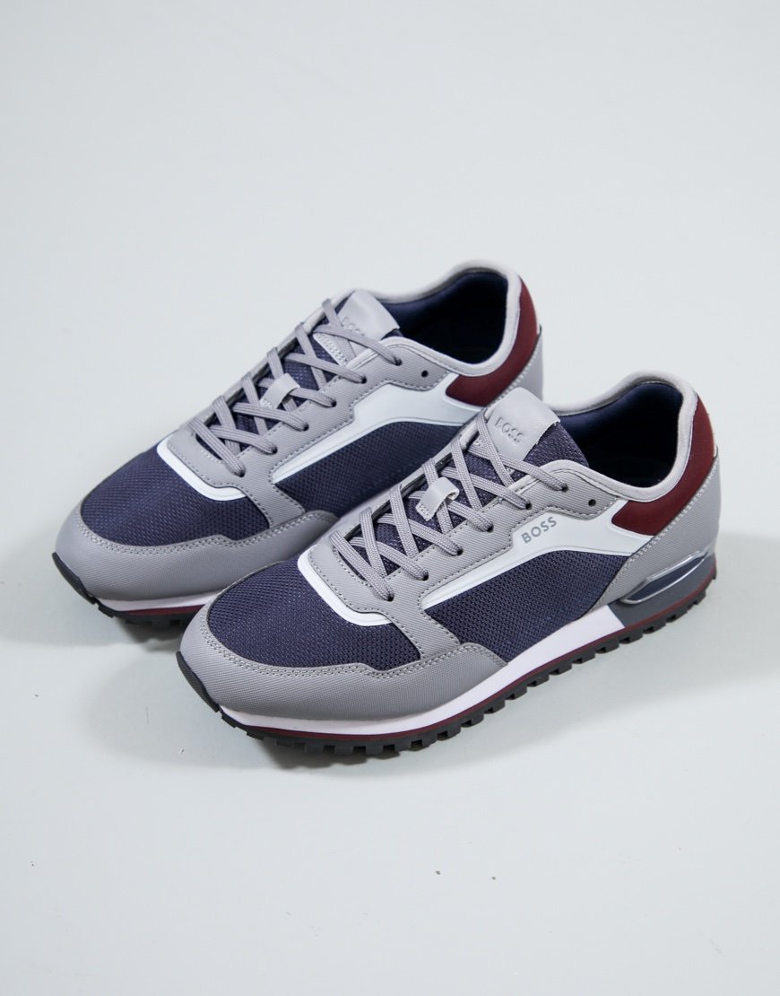 BOSS Parkour-L Runn LYTXM Trainers Open Blue