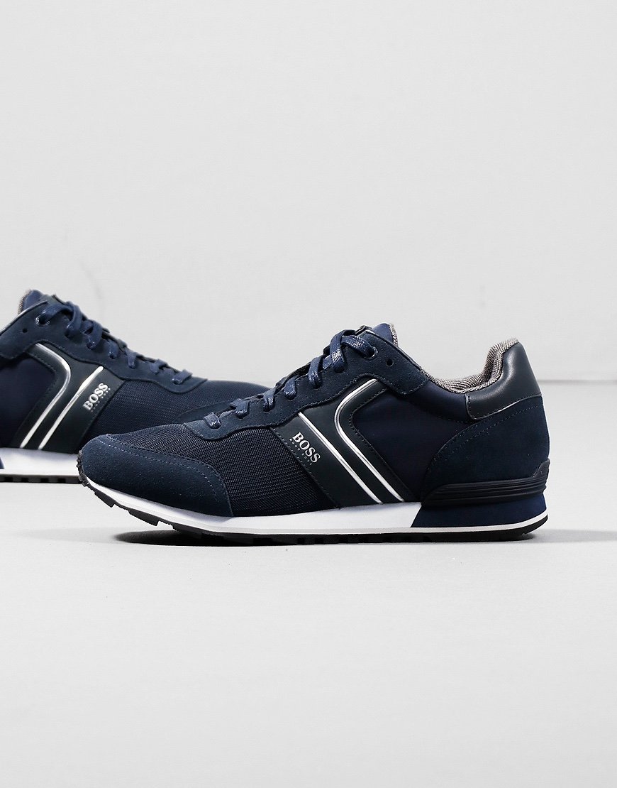 BOSS Parkour Run Trainers Dark Blue 