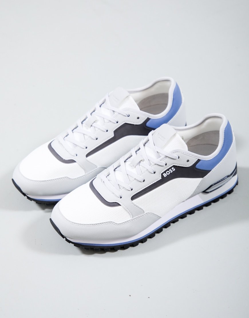 BOSS Parkour-L Runn LYTXM Trainers Open Grey