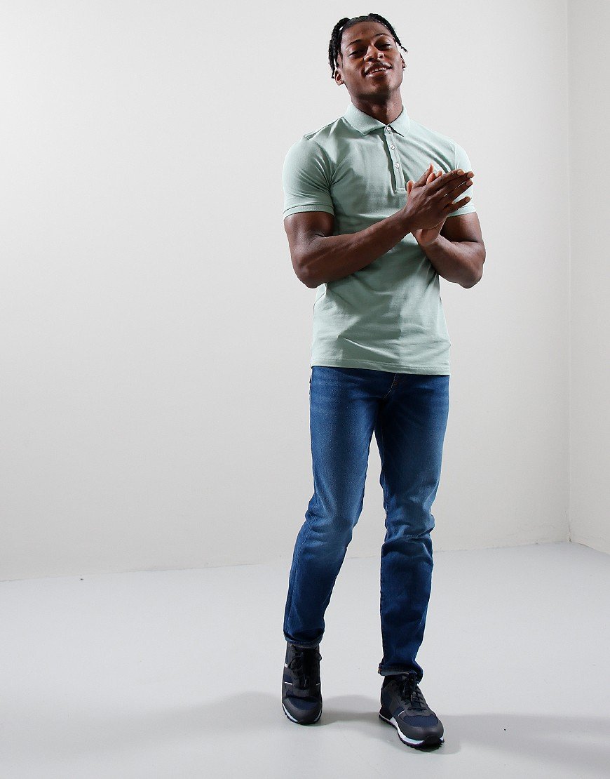 BOSS Passenger Polo Shirt Light Pastel Green