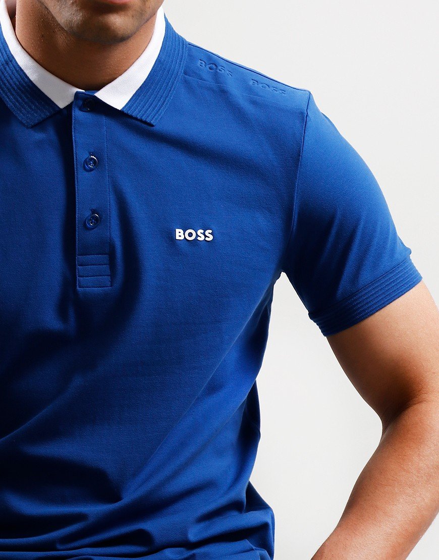 BOSS Paule Polo Shirt Bright Blue