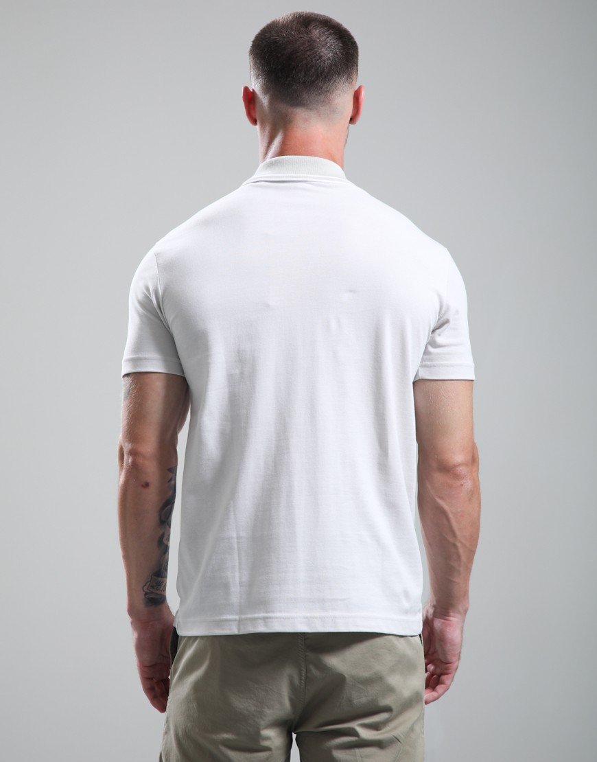 BOSS Peoxford New Polo Shirt Open Grey