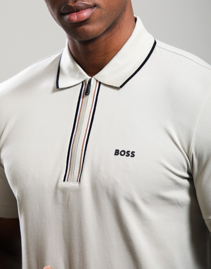 BOSS Philix GOC Polo Shirt Light Beige