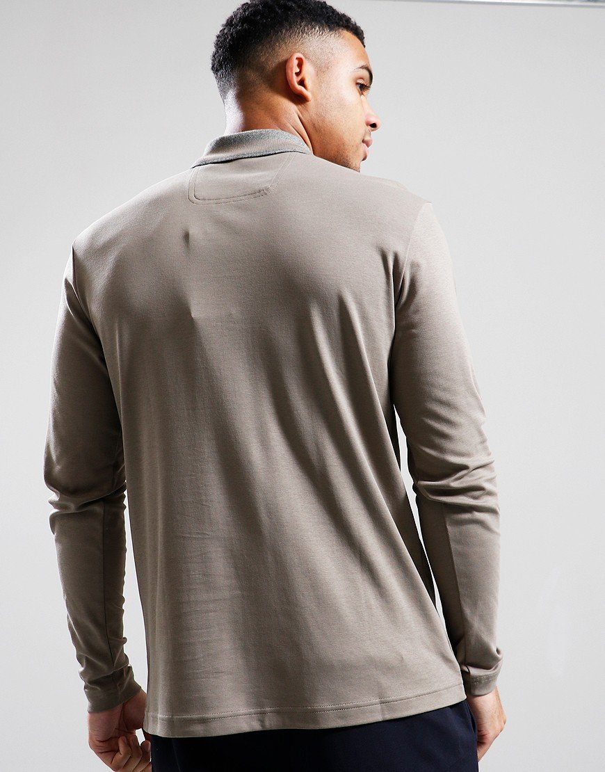 BOSS Pilsy 2 Long Sleeve Polo Shirt Light/Pastel Green