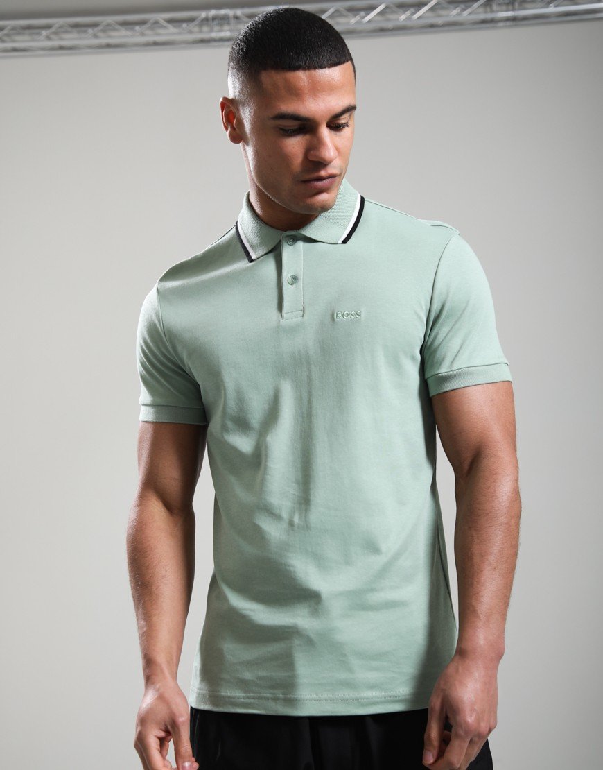 BOSS PL_Join Paddy Polo Shirt Open Green