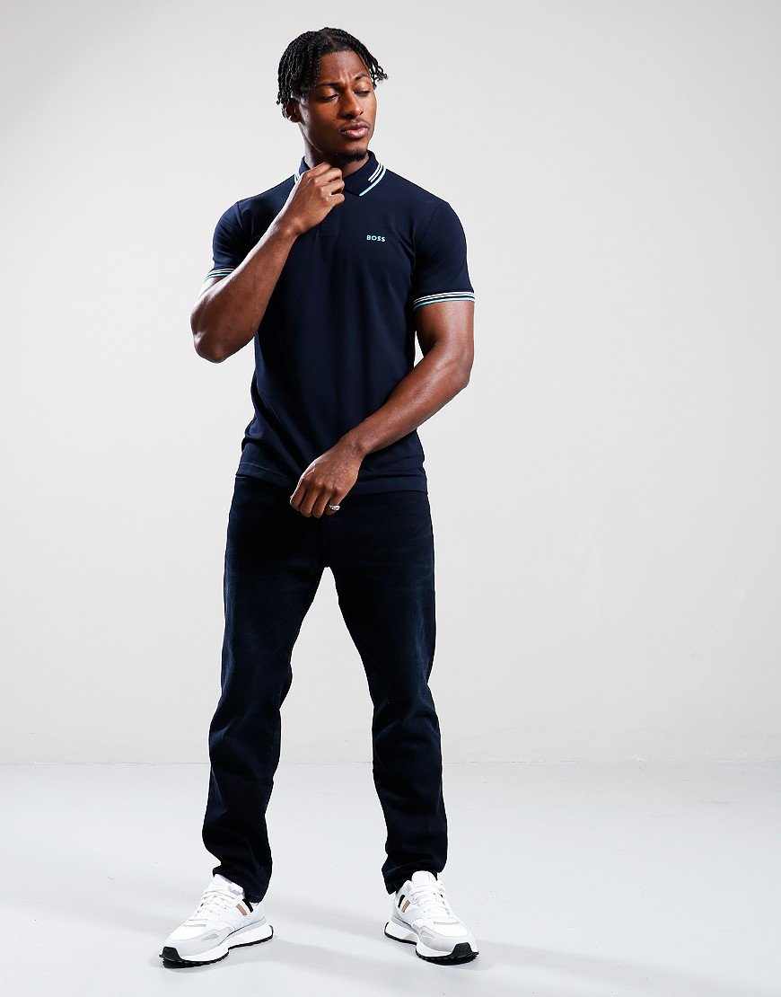 BOSS Paul Polo Shirt Dark Blue