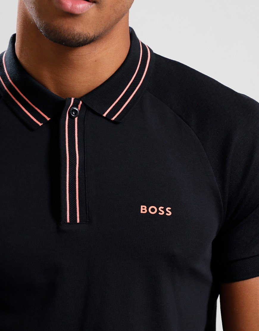BOSS Paule 2 Polo Shirt Black