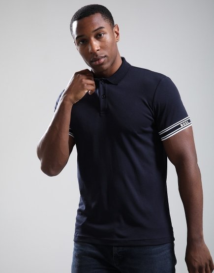 BOSS Polo Zone Polo Shirt Dark Blue