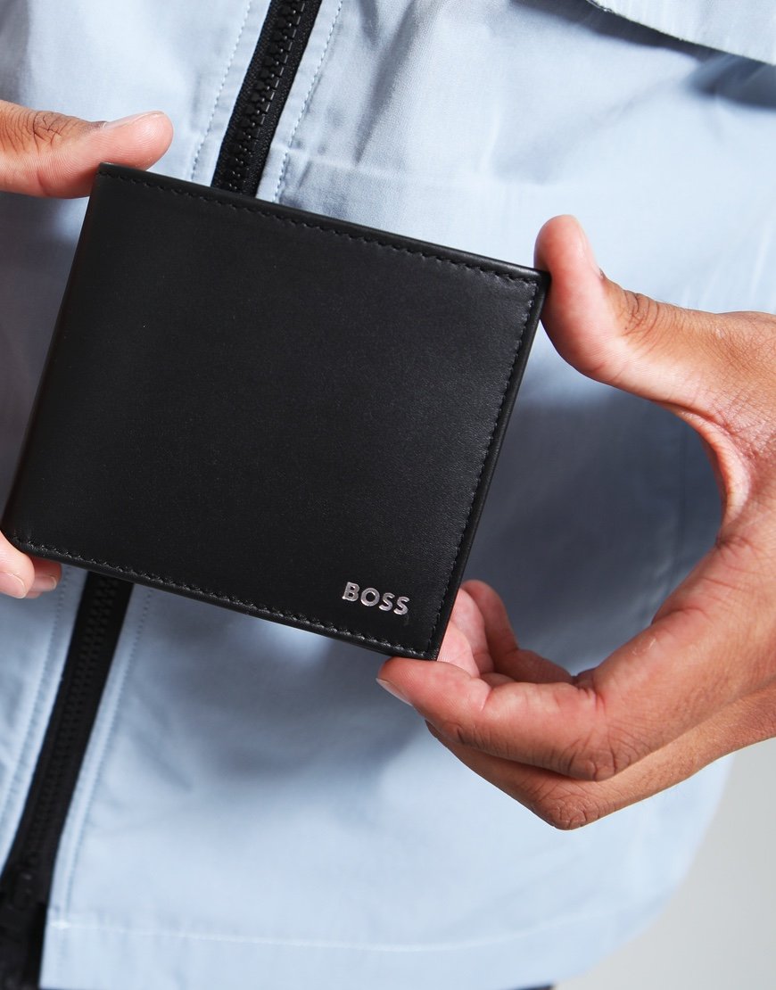 BOSS Randy N 8 Card Wallet Black