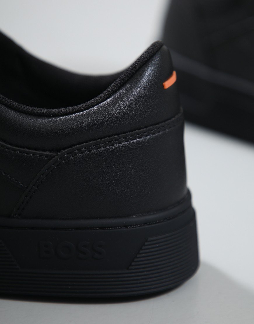 BOSS Rhys Tenn PU Trainers Black