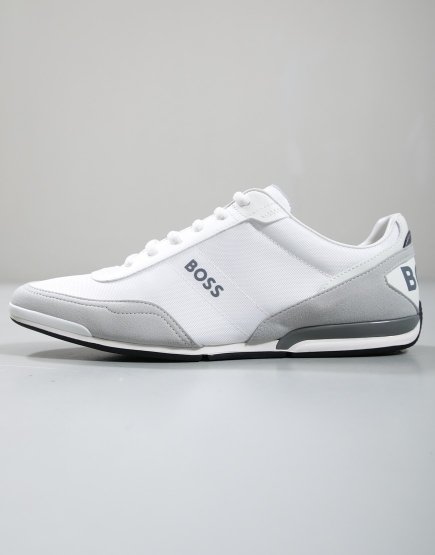 BOSS Saturn Lowp NYMI Trainers White