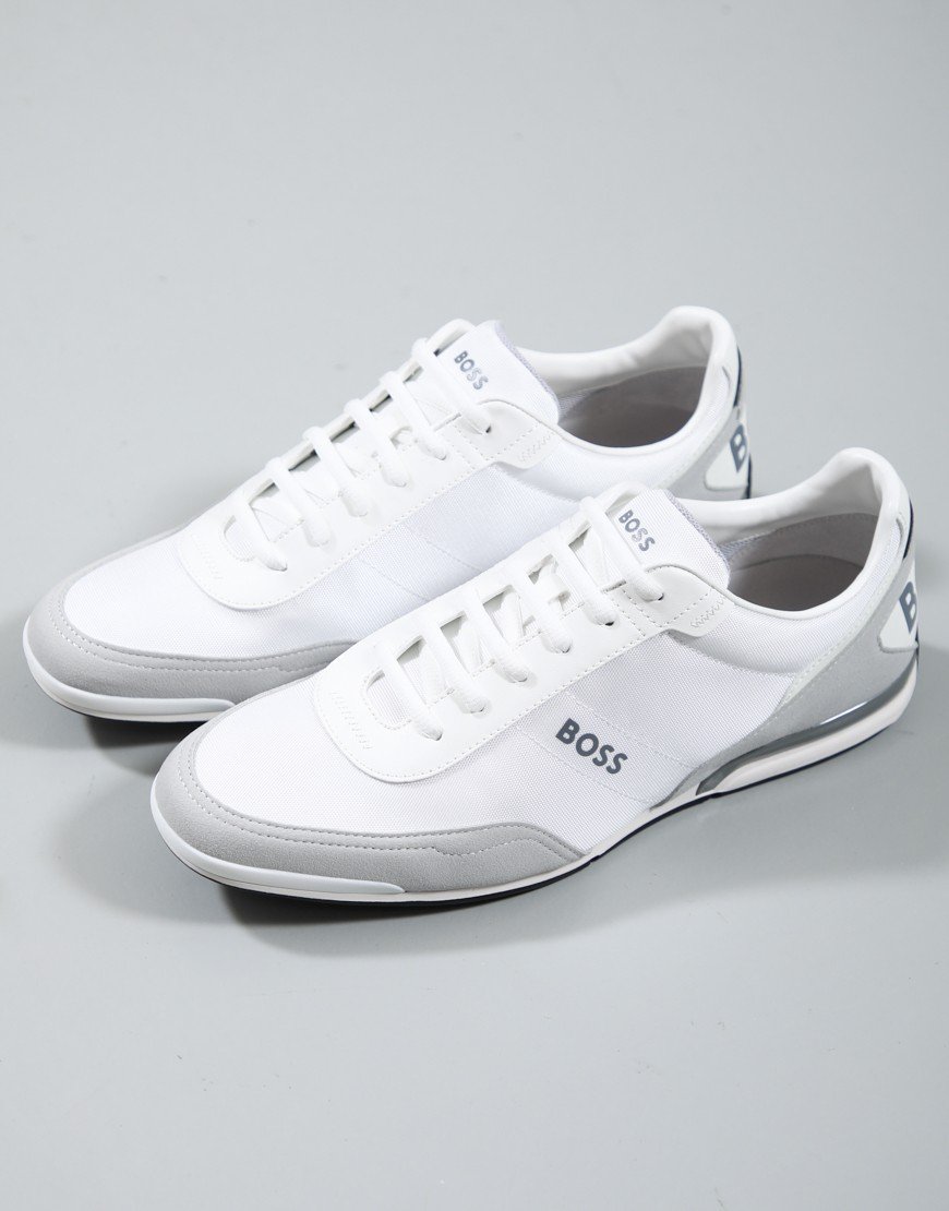 BOSS Saturn Lowp NYMI Trainers White