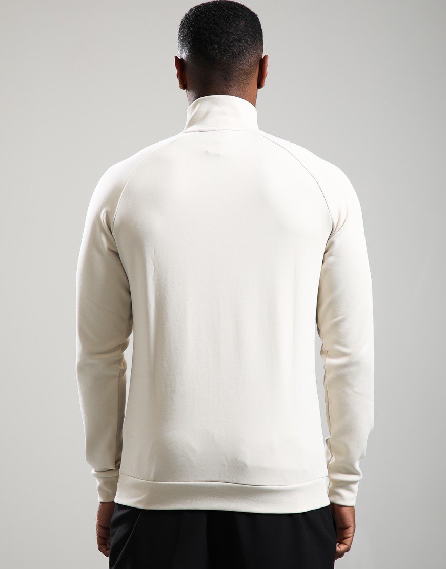 BOSS Sense Quarter Zip Sweat Open White
