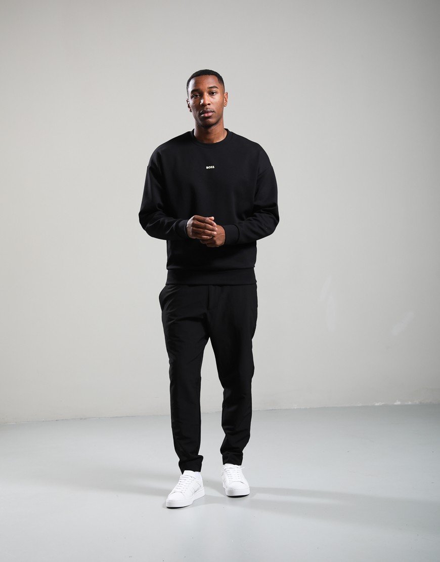 BOSS Stenson Crew Sweat Black