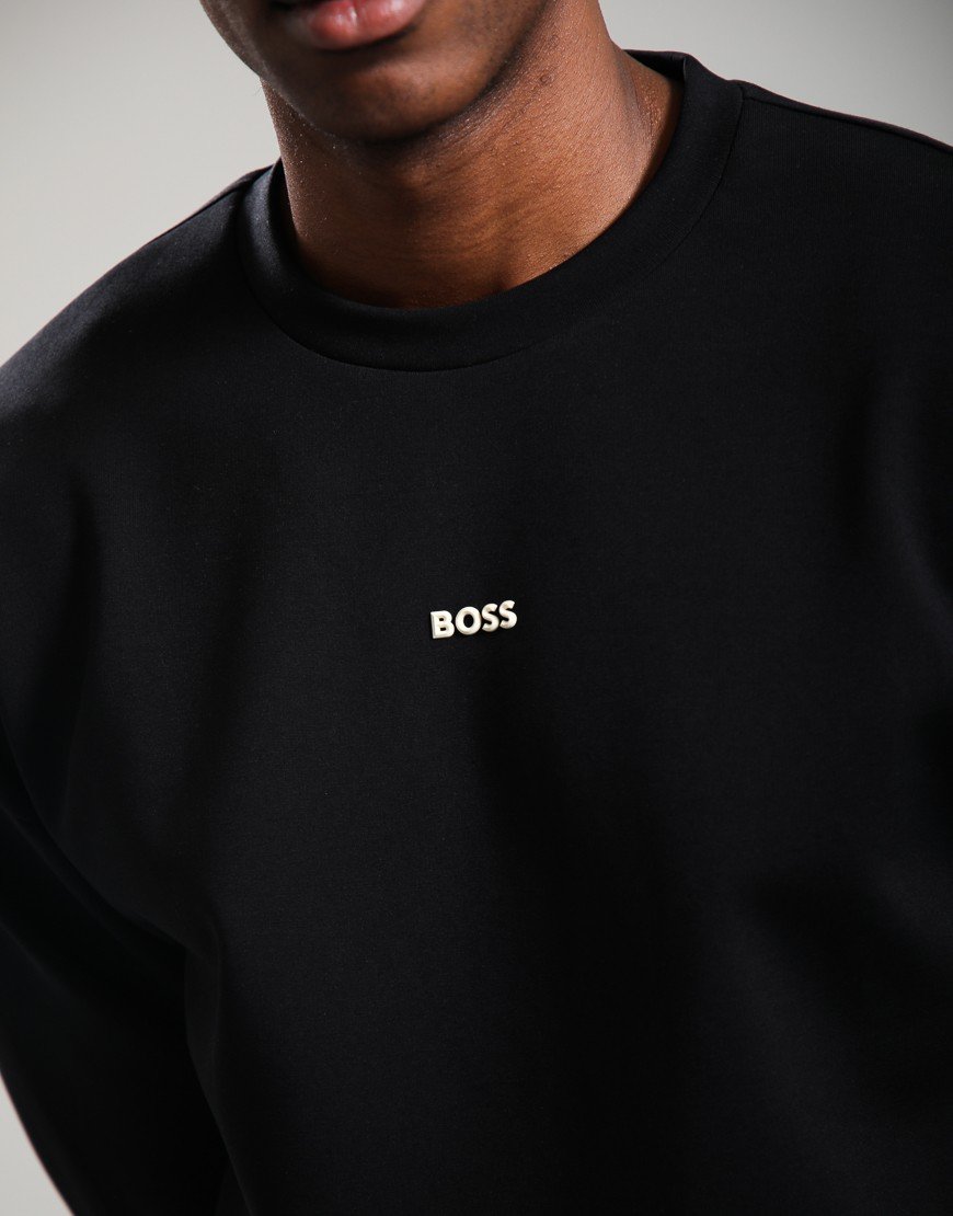 BOSS Stenson Crew Sweat Black