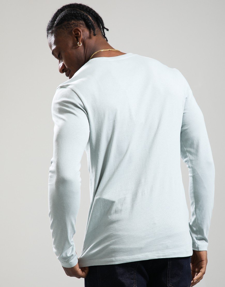 BOSS Tacks Long Sleeve T-Shirt Silver