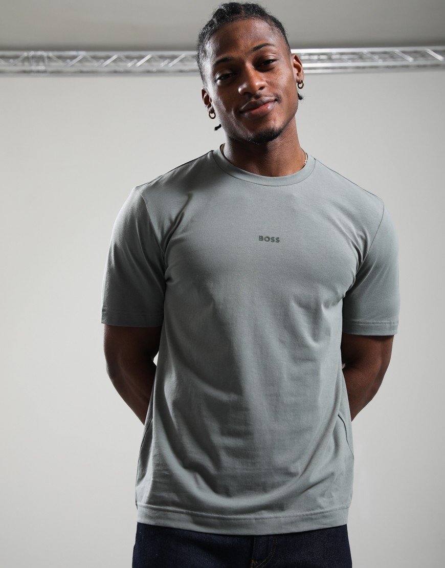 BOSS Tchup T-Shirt Open Grey