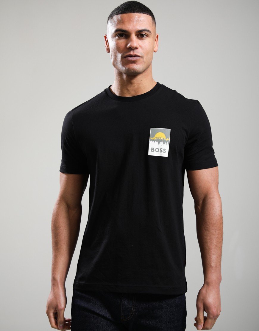 BOSS Te_Plain T-Shirt Black