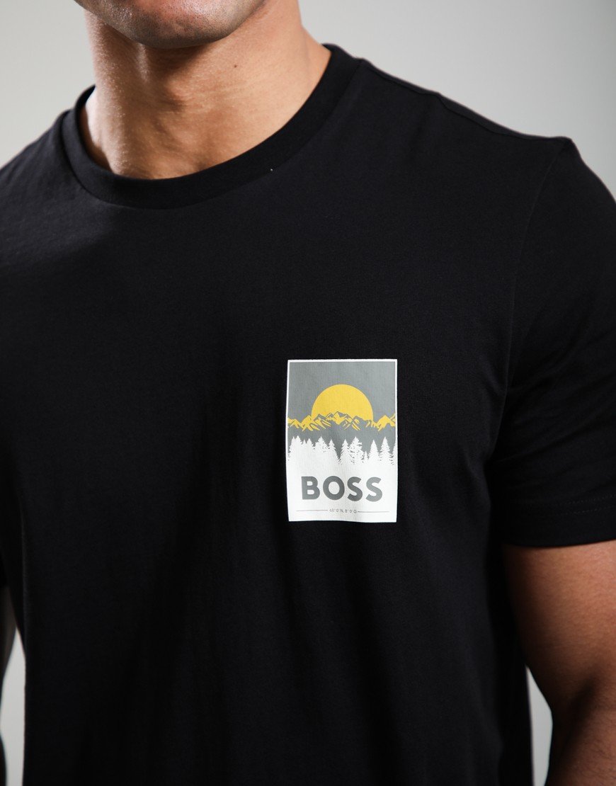 BOSS Te_Plain T-Shirt Black