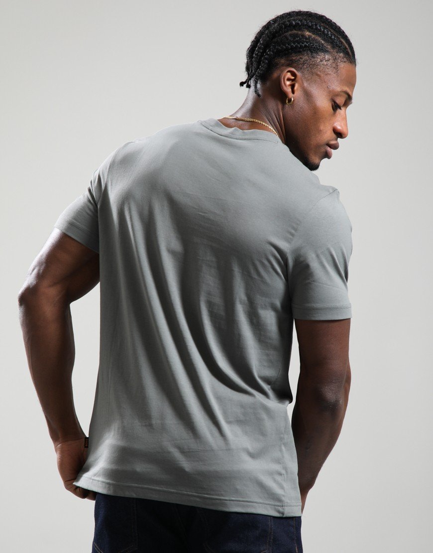 BOSS Te_Plain T-Shirt Open Grey