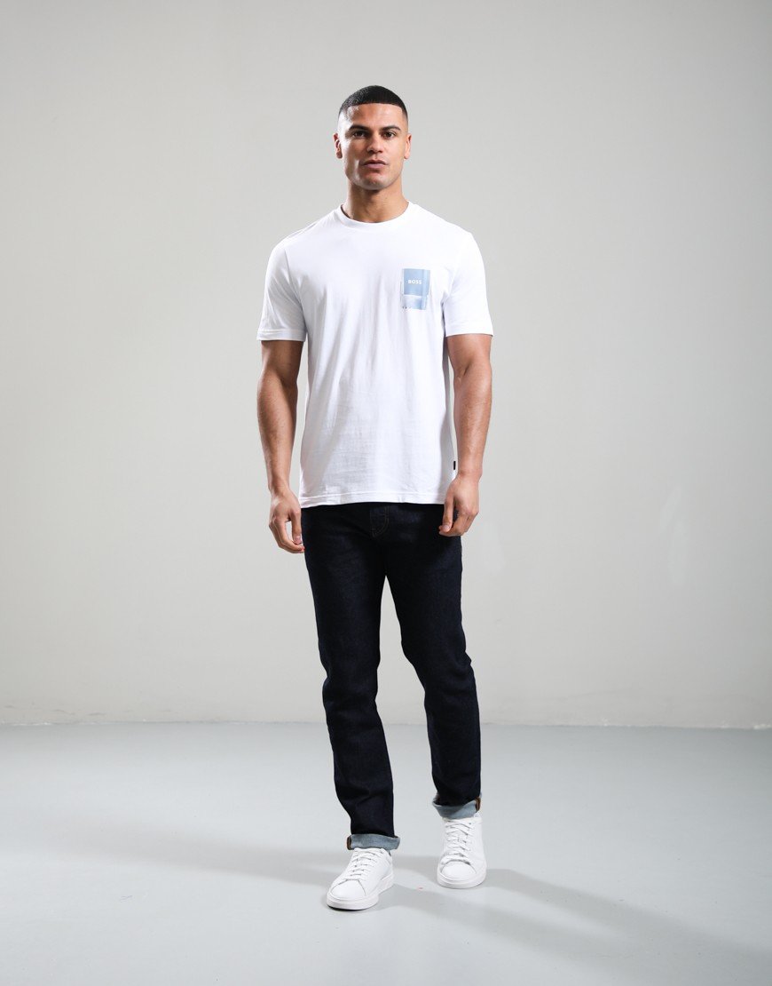 BOSS Te_Plain T-Shirt White
