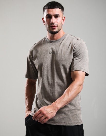 BOSS Tee 10 Basic T-Shirt Light/Pastel Brown 238