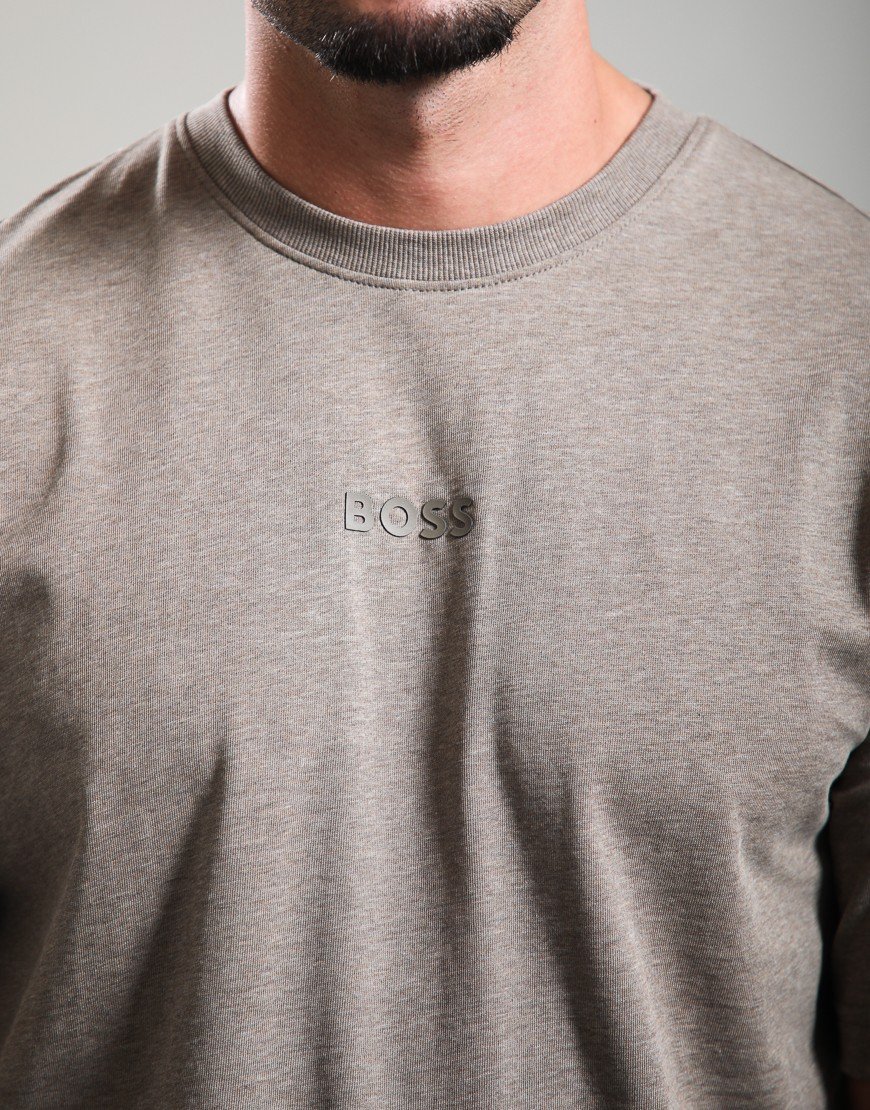 BOSS Tee 10 Basic T-Shirt Light/Pastel Brown 238