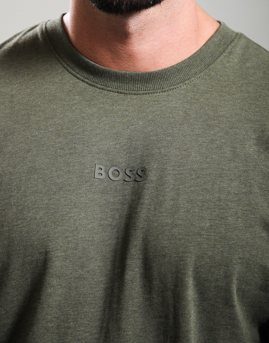 BOSS Tee 10 Basic T-Shirt Open Green 397