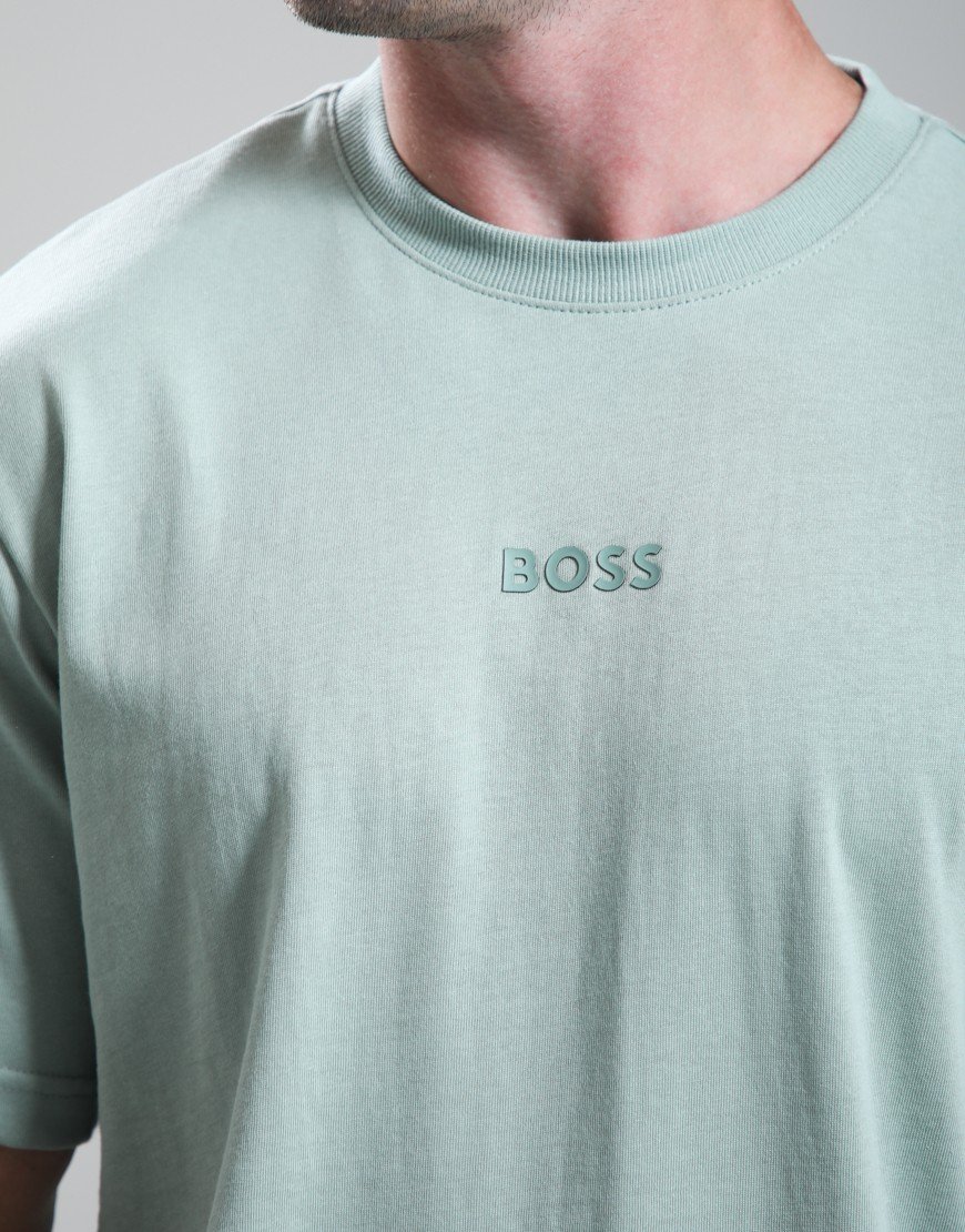 BOSS Tee 10 Basic T-Shirt Open Green