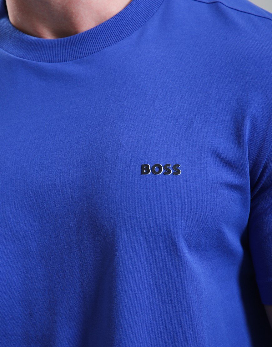BOSS Tee Basic T-Shirt Medium Blue