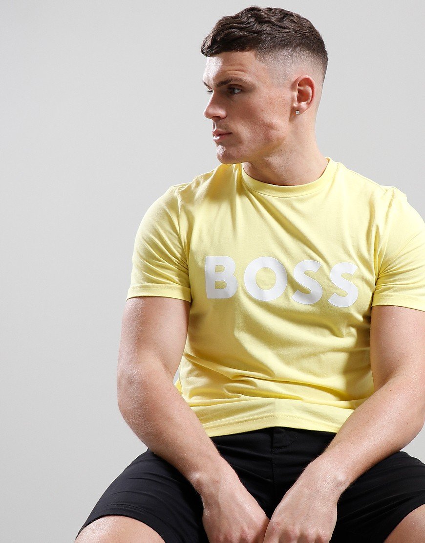 BOSS Thinking 1 T-shirt Bright Yellow