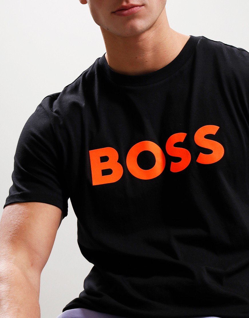 BOSS Thinking 1 T-Shirt Black - Terraces Menswear